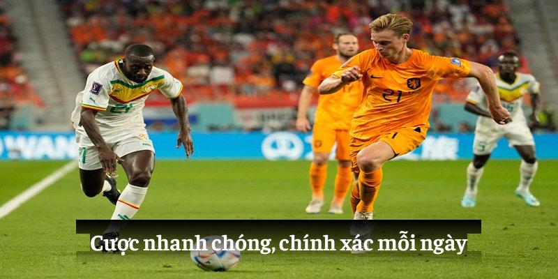 Cược nhanh chóng, chính xác mỗi ngày